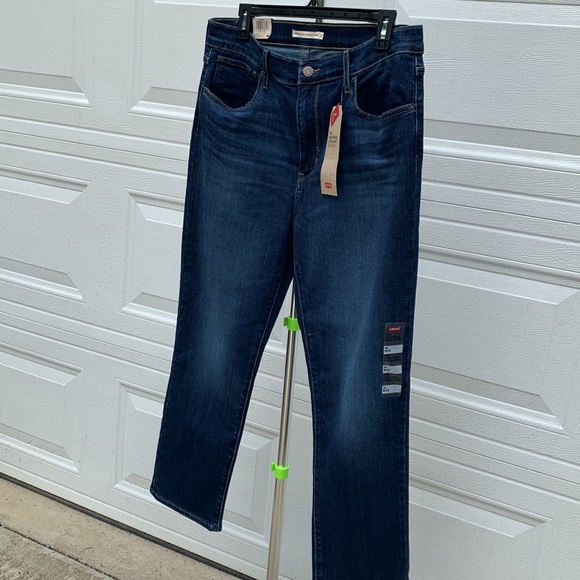 LEVIS HIGH RISE STRAIGHT CROPPED - Picture 2 of 8